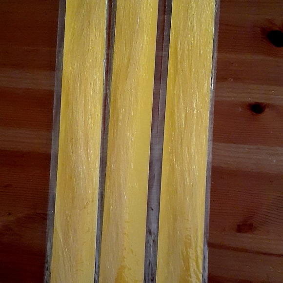 New Clip In Long Human Hair Extensions 24" Yellow/Blonde 20 Packs Highlightes - Picture 8 of 9